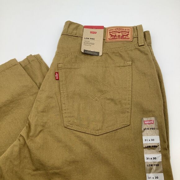 Levis Mens Low Pro‎ Jeans Size 31 x 30 (Actual 34 x 30) NWT - Picture 1 of 9
